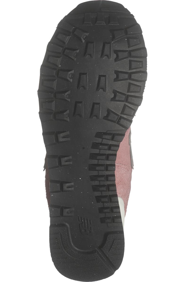 New Balance 574 Sneaker, Alternate, color, Alpha Pink/Nb White