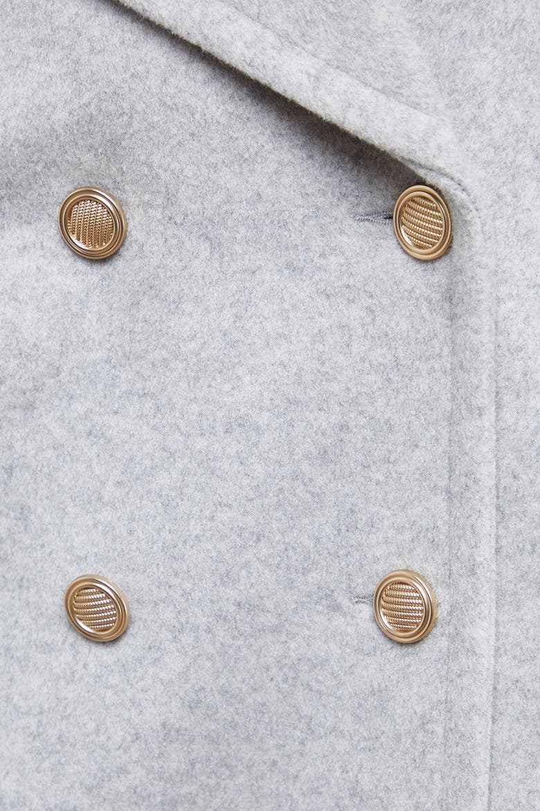 Relaxed Tailored Coat, Alternate, color, Charcoal