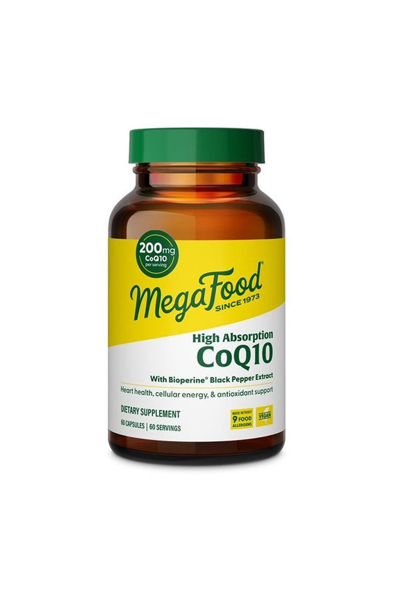 High Absorption CoQ10 200mg Per Serving with BioPerine Black Pepper Extract, 60 Capsules, Main, color, None