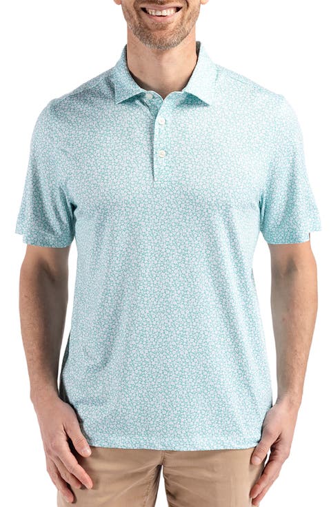 Pike Flora Print Polo