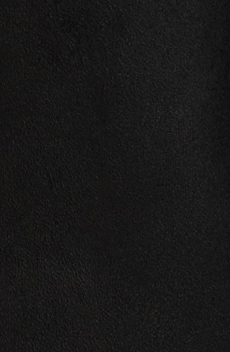 Fear of God Essentials Signature Relaxed Sweat Shorts with Piping, Alternate, color, Vintage Black