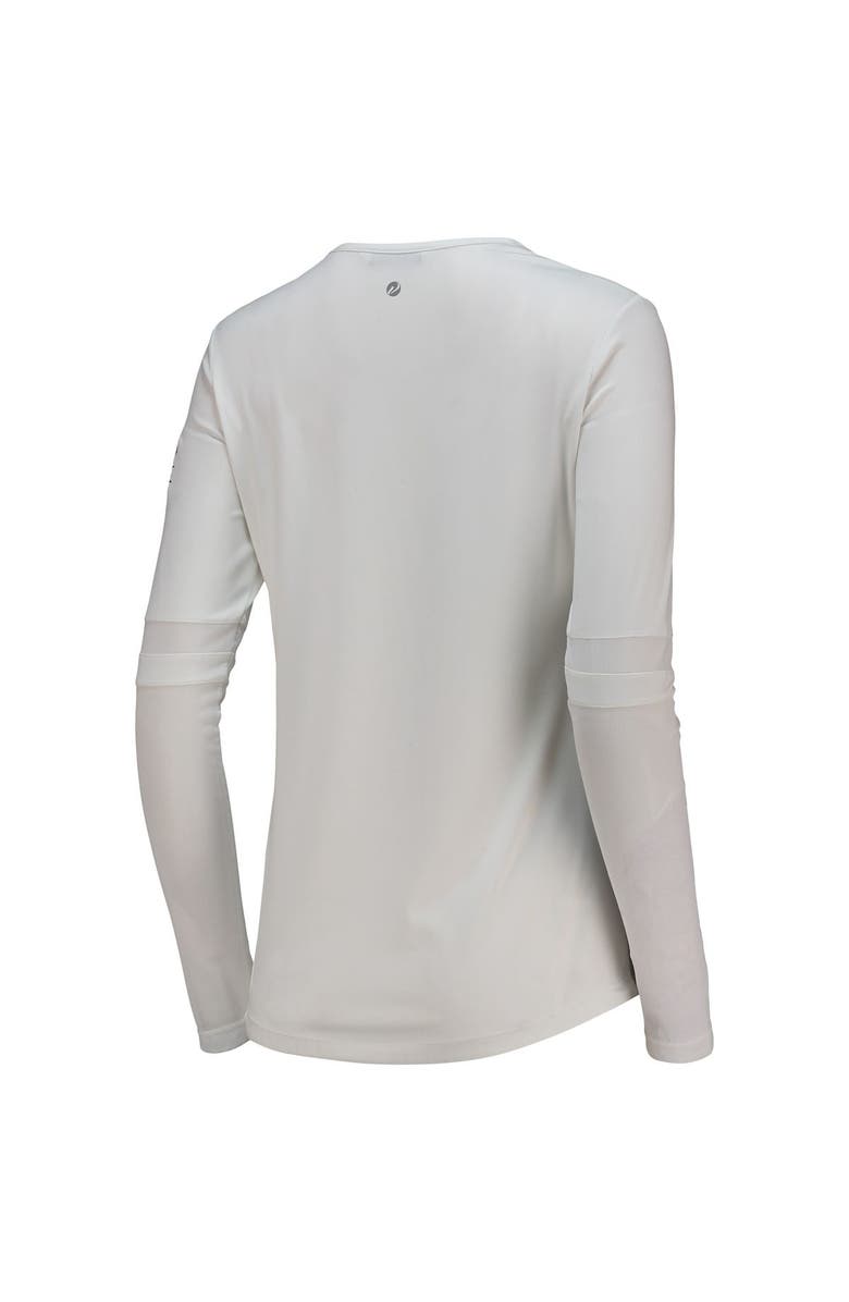 LEVELWEAR Women's Levelwear White Arnold Palmer Invitational Verve Kendall Long Sleeve T-Shirt, Alternate, color, 
