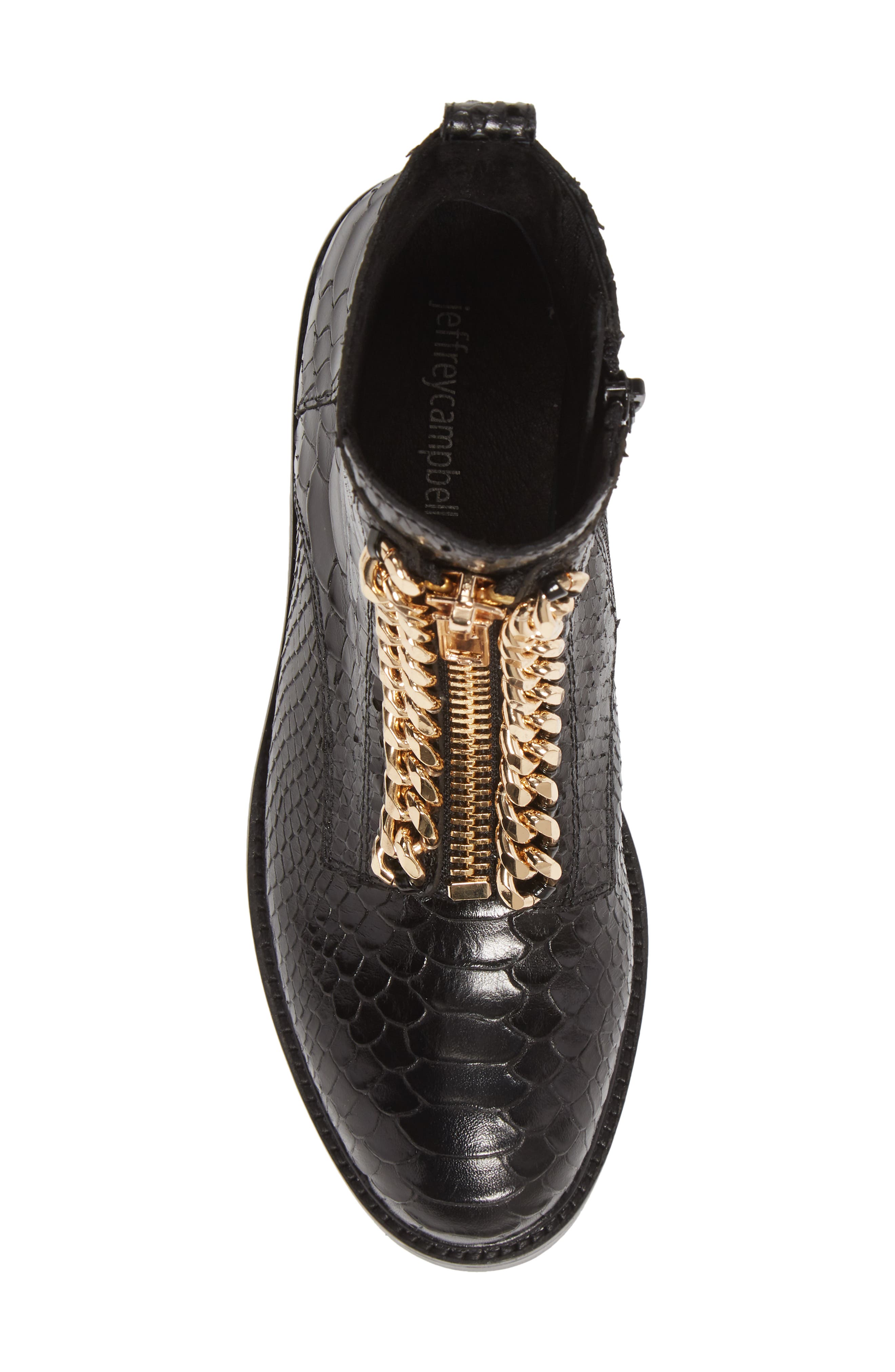 Damon Chain Boot, Alternate, color, BLACK SNAKE