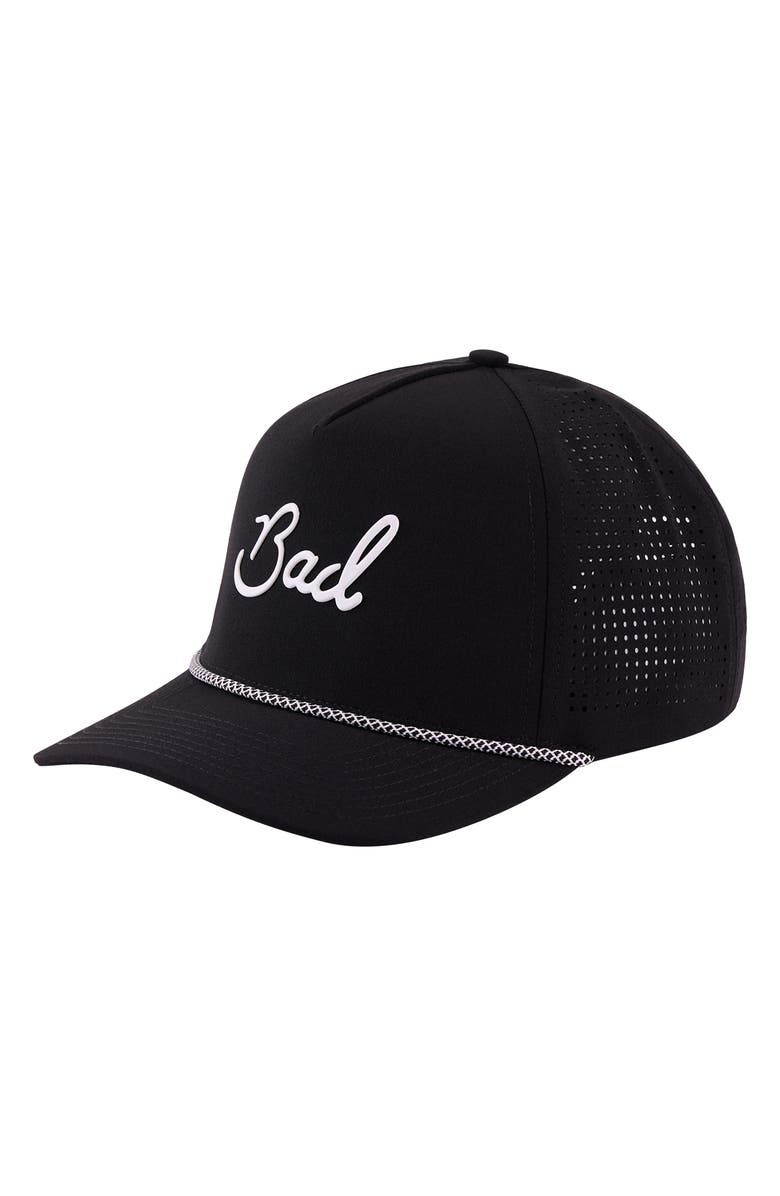 Bad Birdie Active Bad Snapback Ball Cap, Main, color, Black/ White