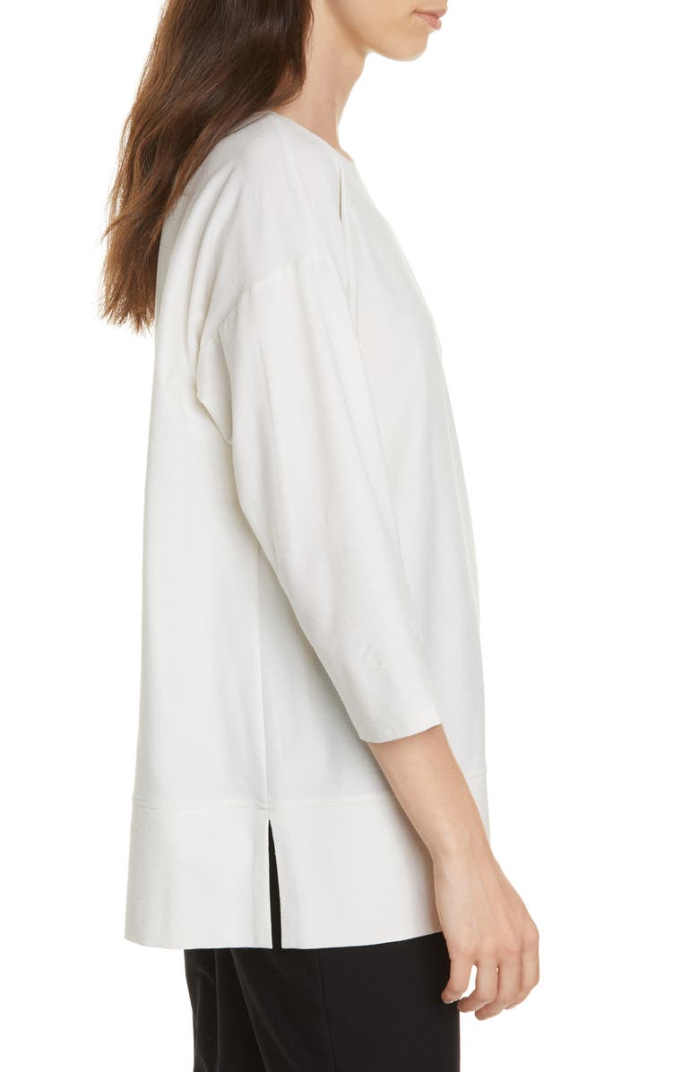 Eileen Fisher Bracelet Sleeve Tunic, Alternate, color,