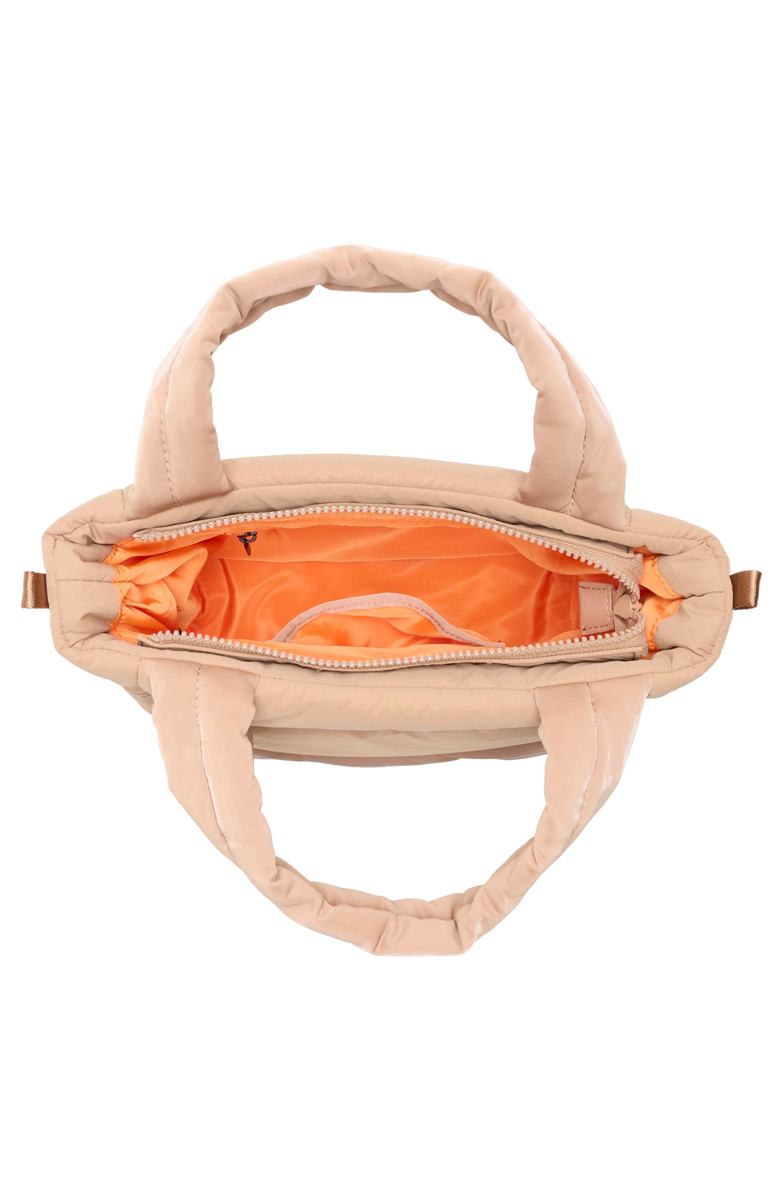 Pajar Celion Puffy Tote Bag, Alternate, color, Beige