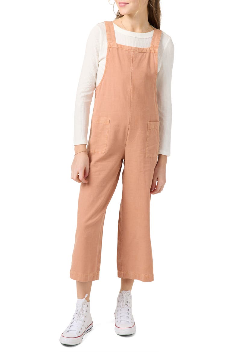 Kids' Starlette Jumpsuit, Alternate, color, CORK