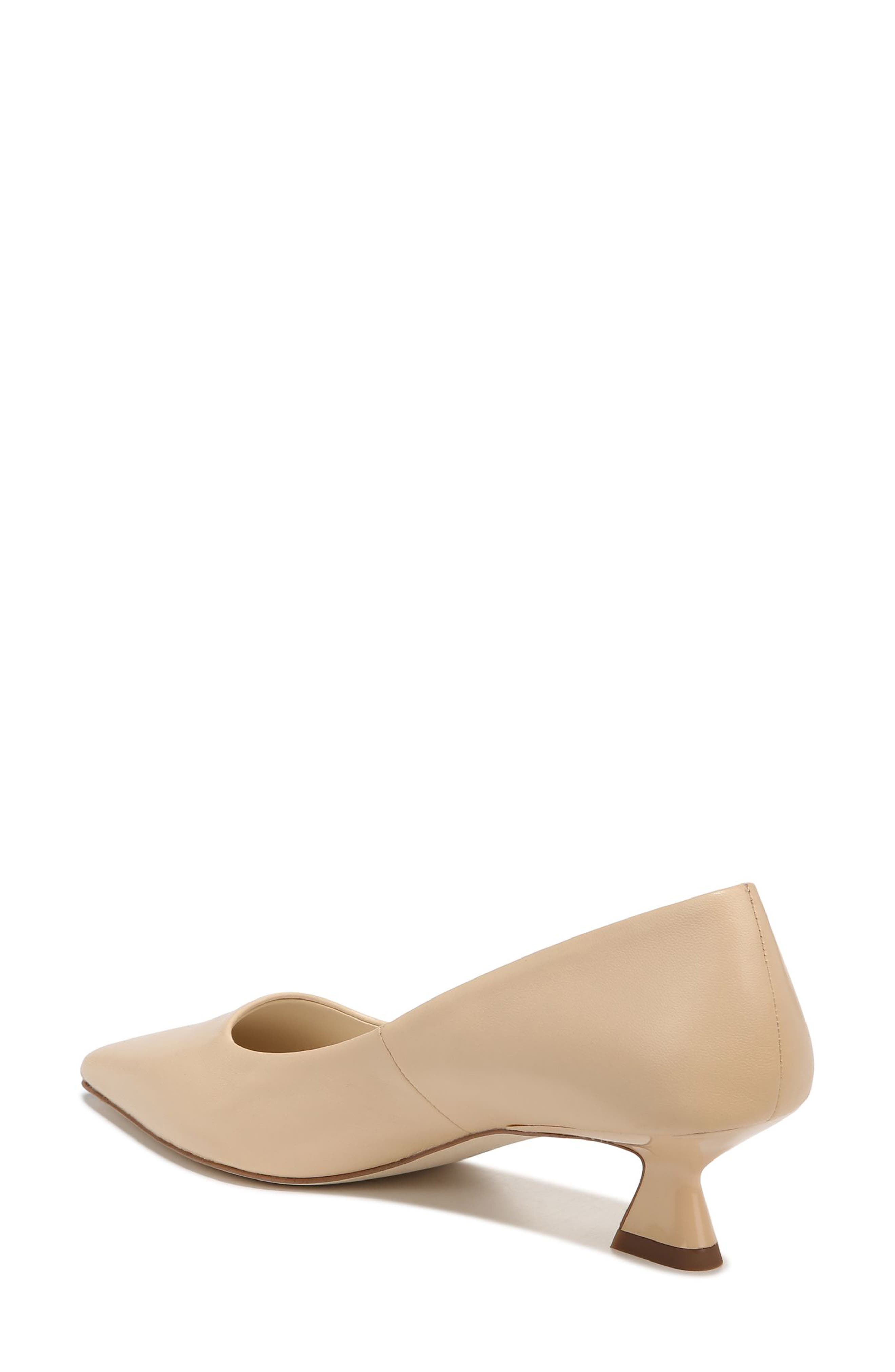 Diva Kitten Heel Pointed Toe Pump, Alternate, color, BEIGE