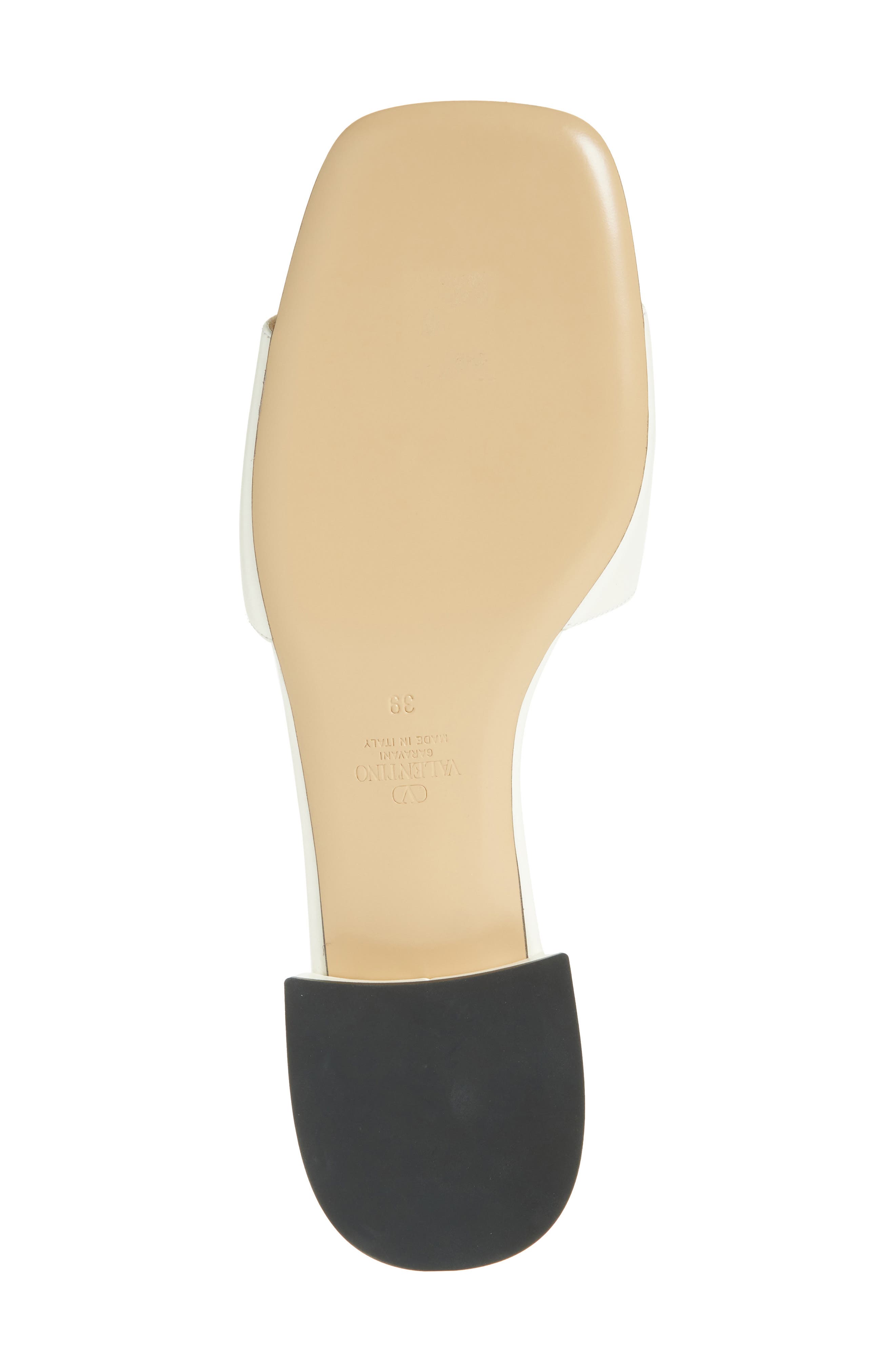 Valentino Garavani VLOGO Signature Slide Sandal, Alternate, color, Ivory