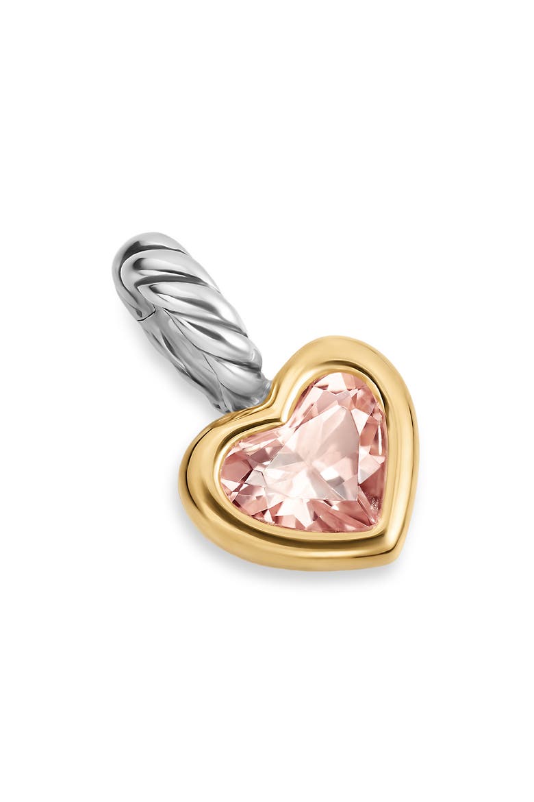Mini Heart Amulet, Main, color, TWO-TONE/ PINK