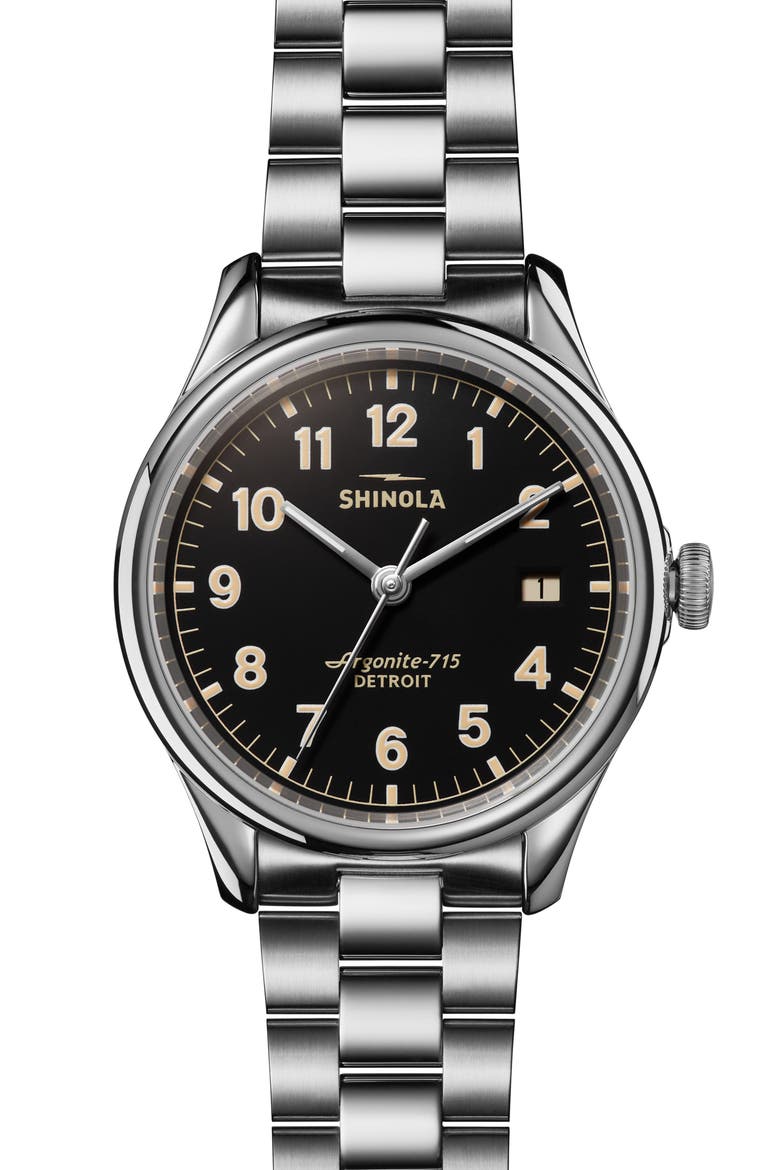時計 SHINOLA VINTON WATCH 38mm The Vinton Bracelet Watch, 38mm (Women) | Nordstrom