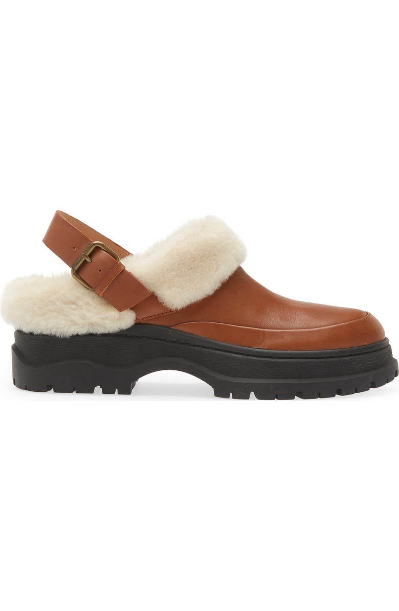 Madewell Tilly Faux Shearling Clog, Alternate, color,