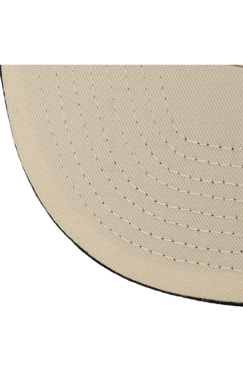 Mitchell & Ness Men's Mitchell & Ness Black Dallas Cowboys Cream Script Snapback Hat, Alternate, color, Black