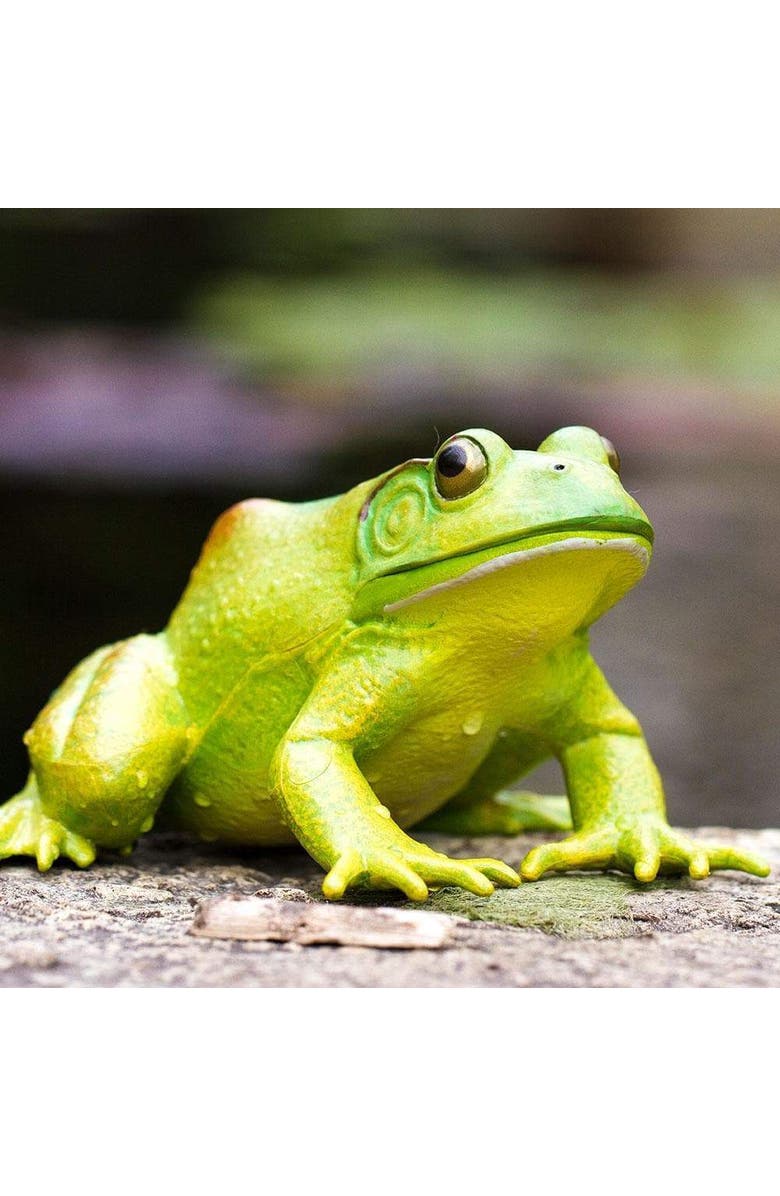 Safari Ltd. American Bullfrog Toy, Alternate, color, NO COLOR
