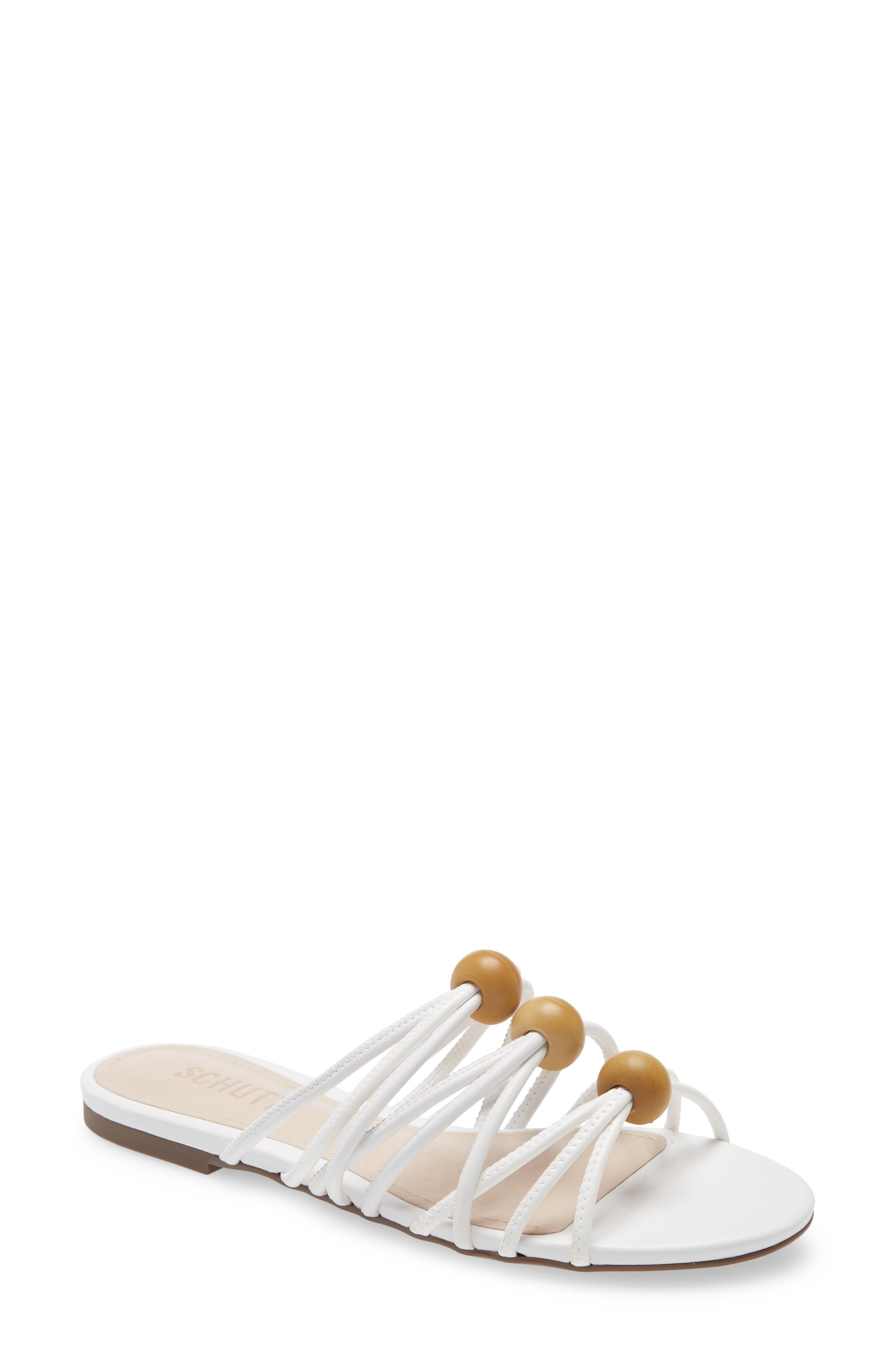 Schutz Aster Strappy Slide Sandal, Main, color, 