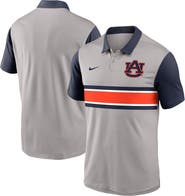Nike Men's Nike Gray/Navy Auburn Tigers Vapor Dri-FIT Polo