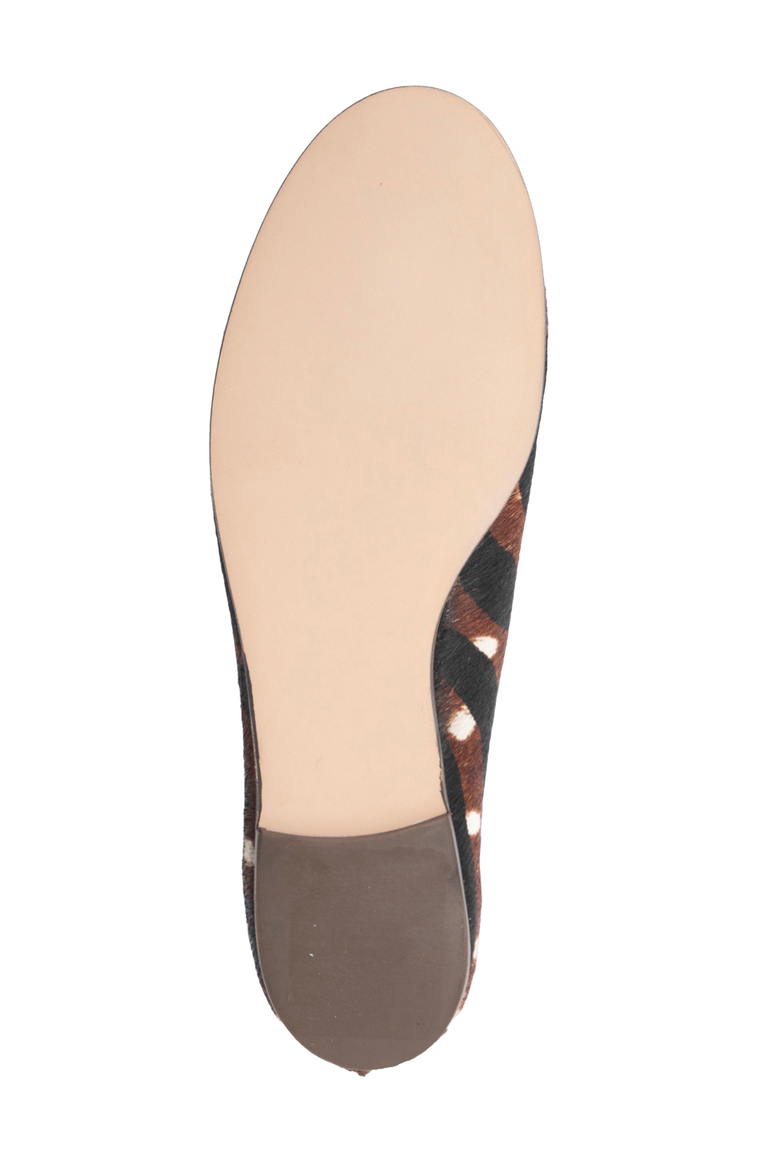 Juliette Ballet Driver, Alternate, color, BLACK/BROWN HAIRCALF