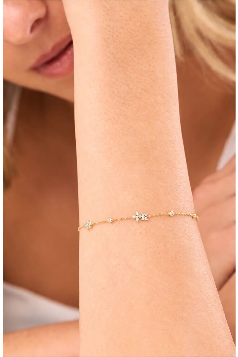 Monaco 18k Gold Diamond Bracelet, Alternate, color, 18K YELLOW GOLD