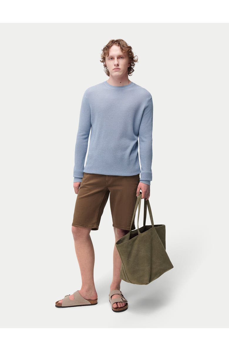 Gobi Cashmere Cashmere Silk Lightweight Sweater, Alternate, color, Navy