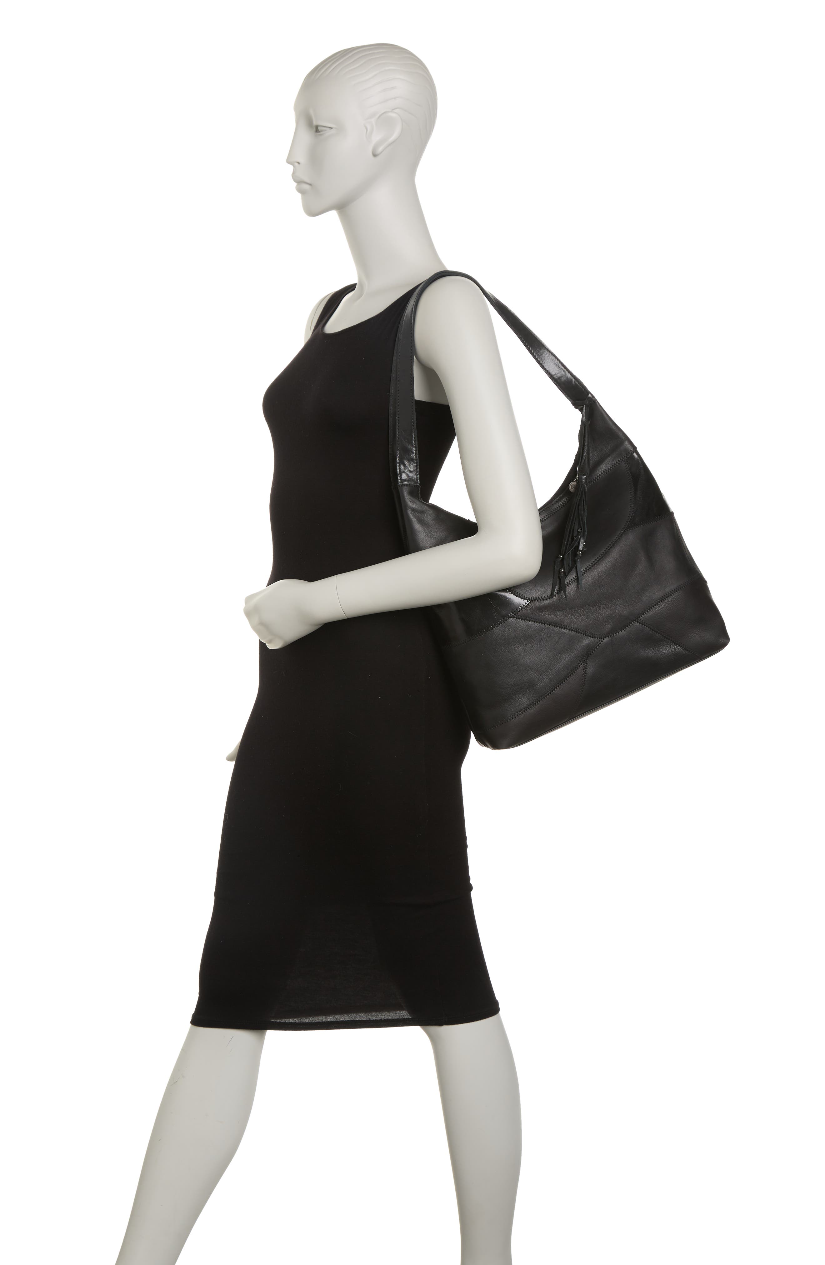 The Sak Upcycled Huntley Hobo Bag, Alternate, color, 