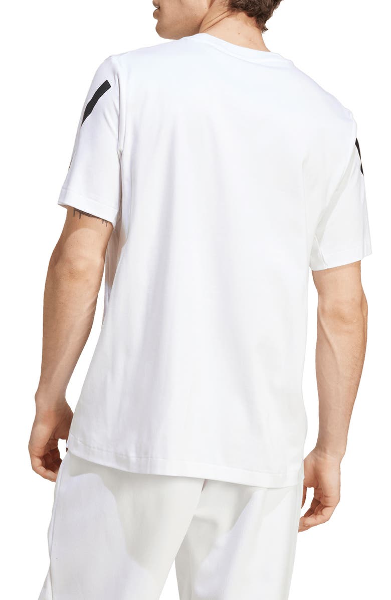 ADIDAS SPORTSWEAR Z.N.E. Performance Graphic T-Shirt, Alternate, color, White