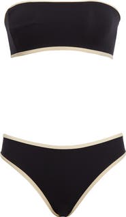 TOTEME Stripe Edge Bikini Bottoms