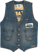 Wrangler Embroidered Denim Vest