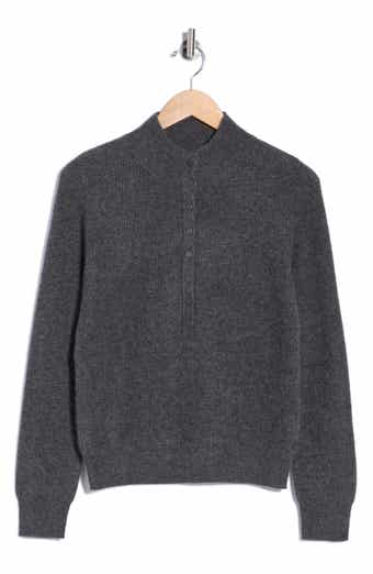 Mock Neck Cashmere Sweater