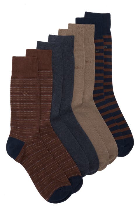 4-Pack Assorted Dress Socks