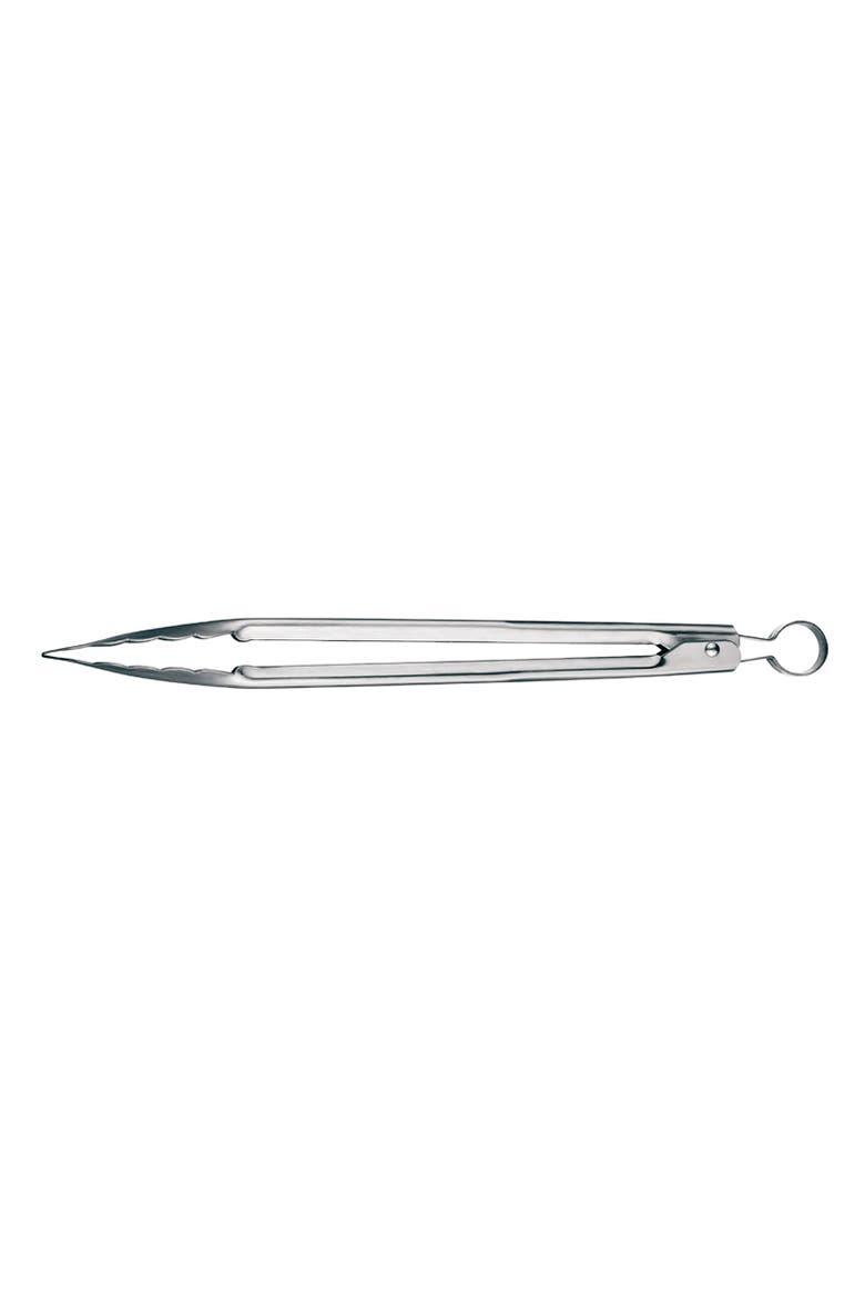 Mini Tongs, Stainless Steel, Alternate, color, Silver