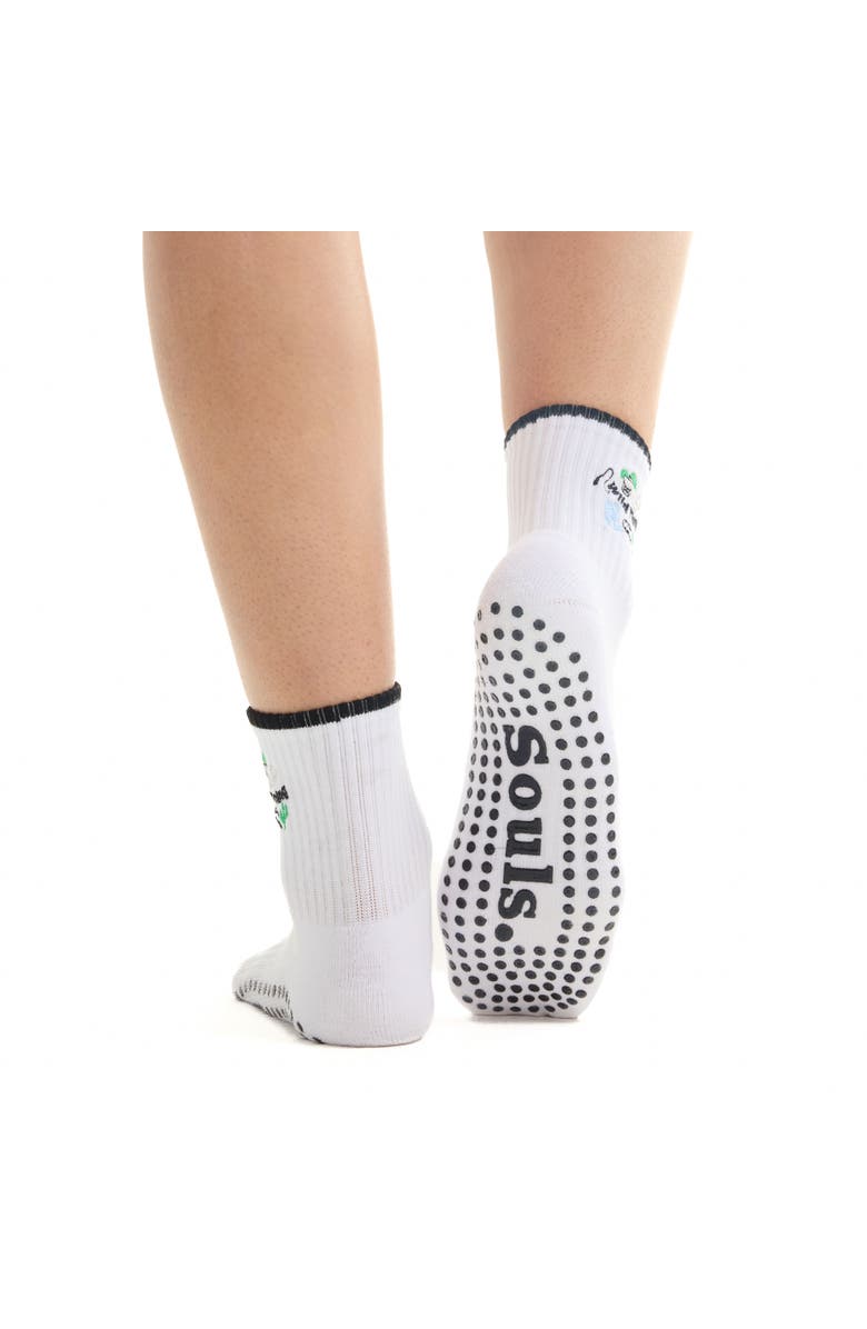 Souls. Wild Thing Ankle Grip Socks, Alternate, color, White