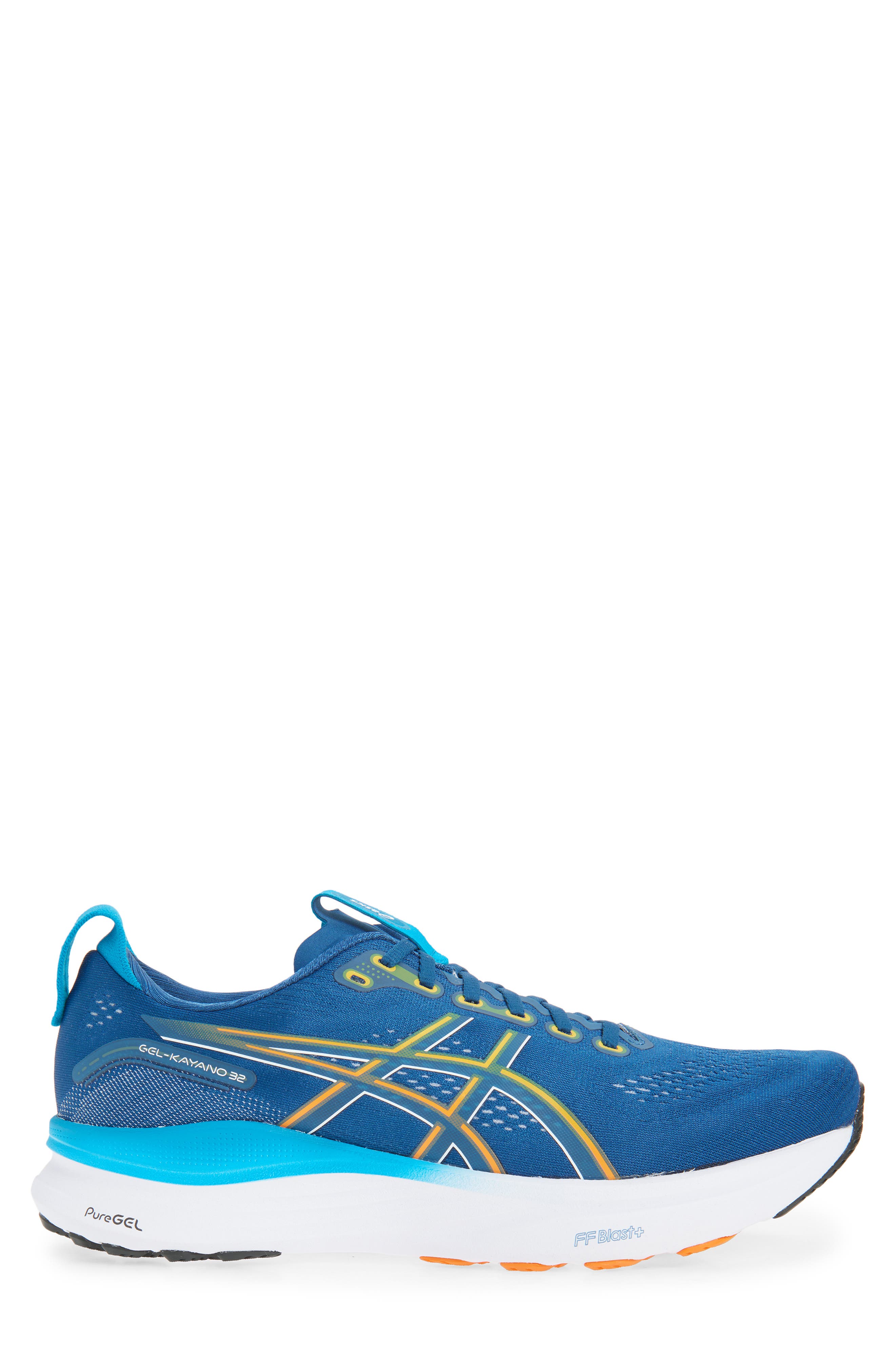 GEL-KAYANO® 32 Running Shoe, Alternate, color, TWILIGHT BLUE/ ANZU