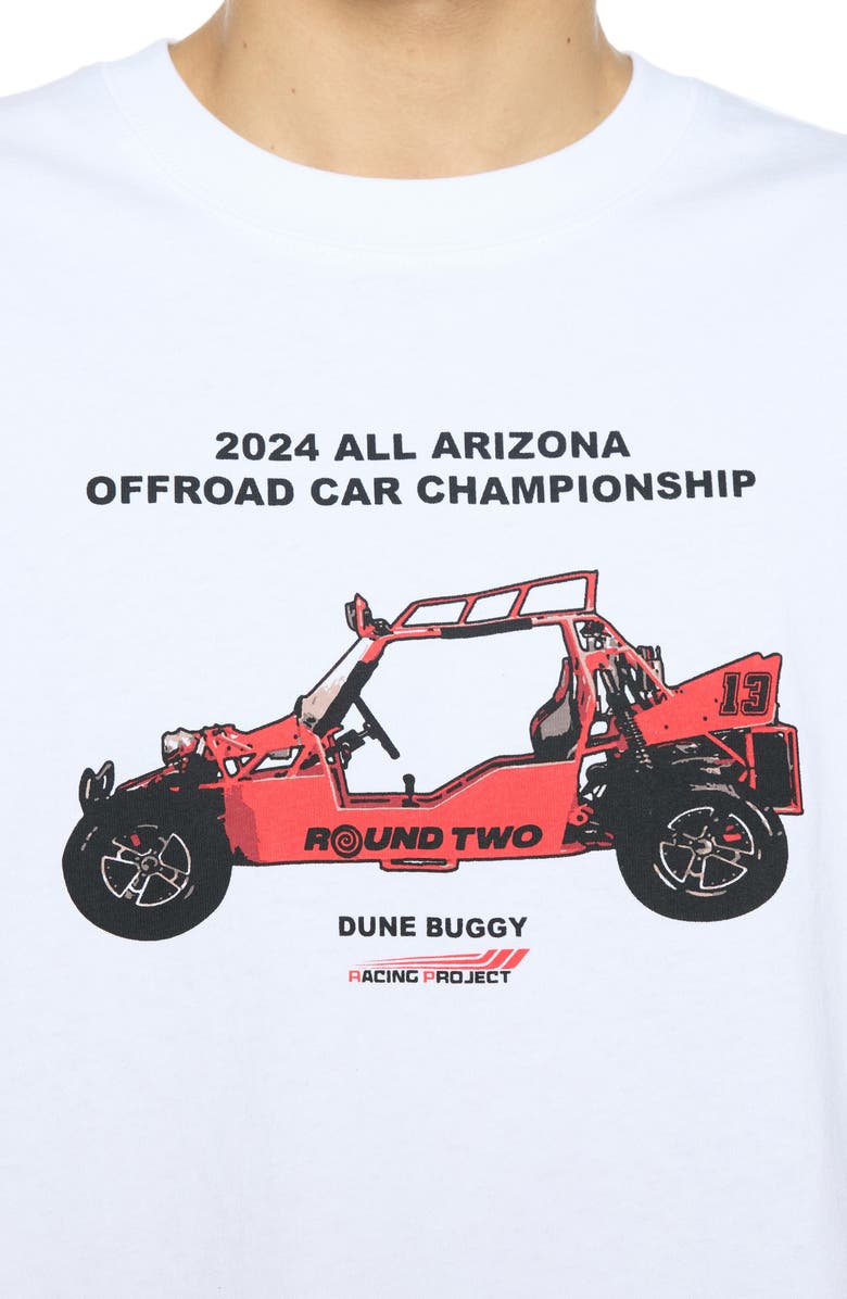 Round Two Dune Buggy Graphic T-Shirt, Alternate, color, White