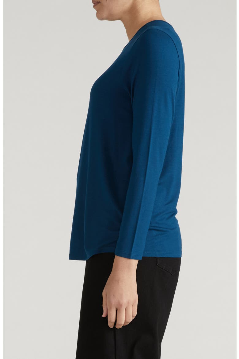 Joan Relaxed Fit T-Shirt, Alternate, color, BLUE TEAL