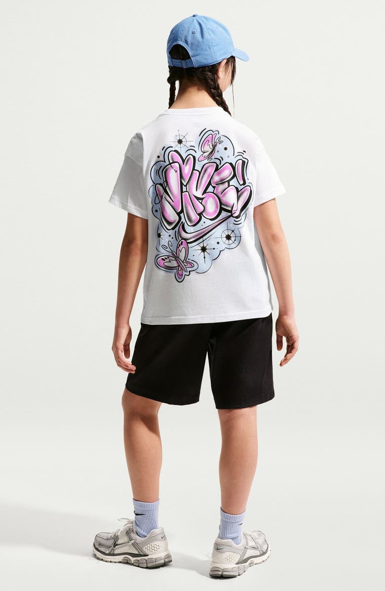 Nike Kids' Airbrush Graphic T-Shirt, Alternate, color, White