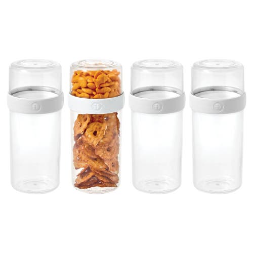 Idesign Large Stack 'n Snack Food Containers