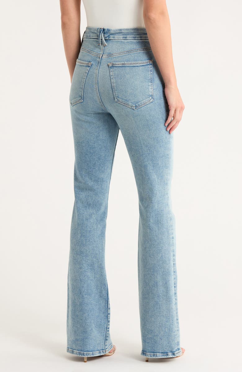 Good American Good Classic Slim Bootcut Jeans, Alternate, color, Indigo440