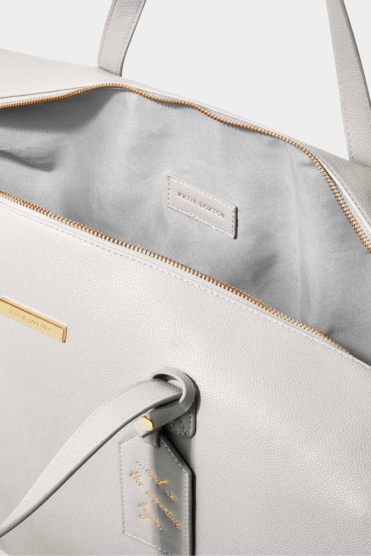 Katie Loxton Weekender Carryall Bag, Alternate, color, Gray