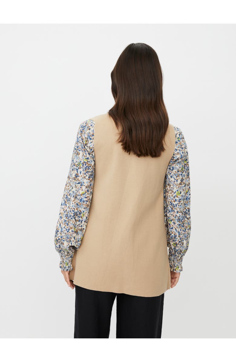 Masai Copenhagen MaLinbine Longline Sleeveless Cardigan, Alternate, color, Incense