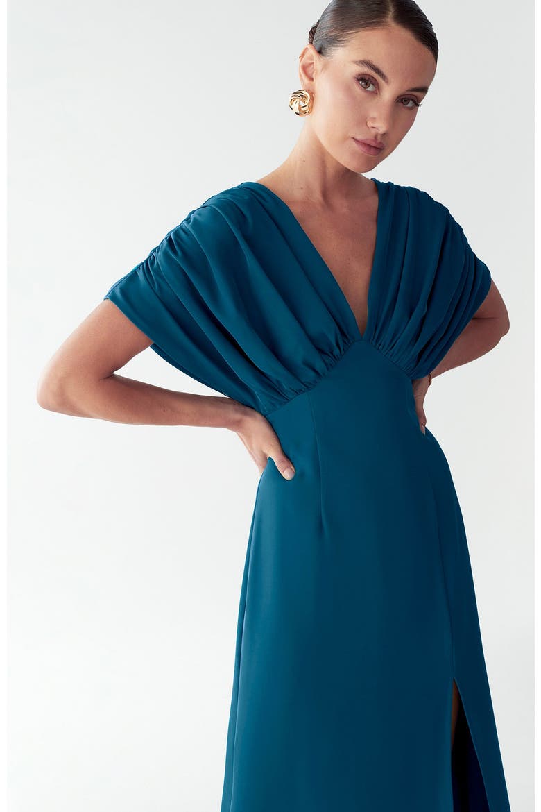 Laila Dress, Alternate, color, Teal