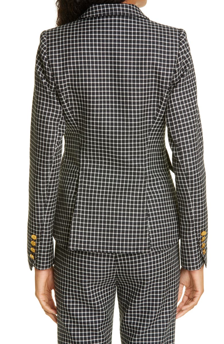Smythe Check Wool Blazer, Alternate, color,
