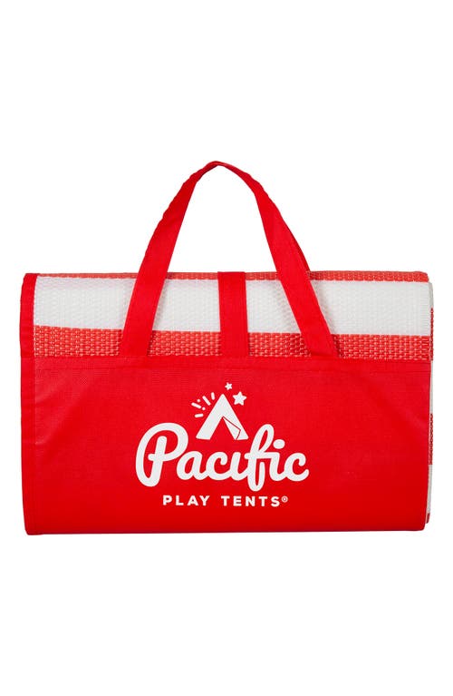 Pacific Play Tents Tatami Outdoor Mat in Red 