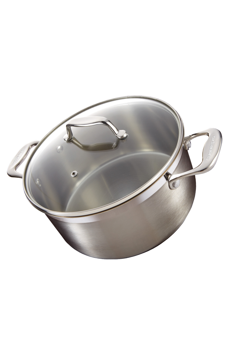 Cuisine::pro<sup>®</sup> iconiX<sup>™</sup> 5 Qt Casserole with Lid, Main, color, Silver