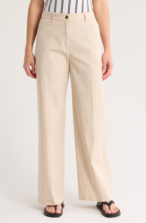 Patton Flat Front Stretch Cotton Pants