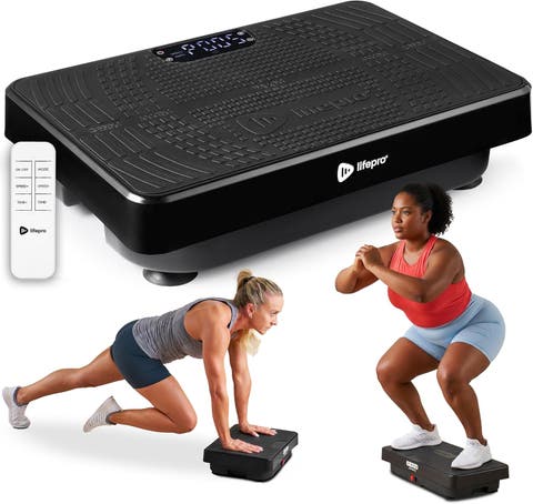 VibraPulse Slim Vibrating Plate Exercise Machine for Balance Muscle Toning and Recovery