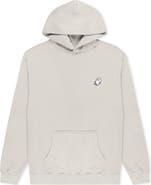 Dalix Ghost Relaxed Midweight Faded Fleece Hoodie