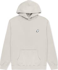 Dalix Ghost Relaxed Midweight Faded Fleece Hoodie