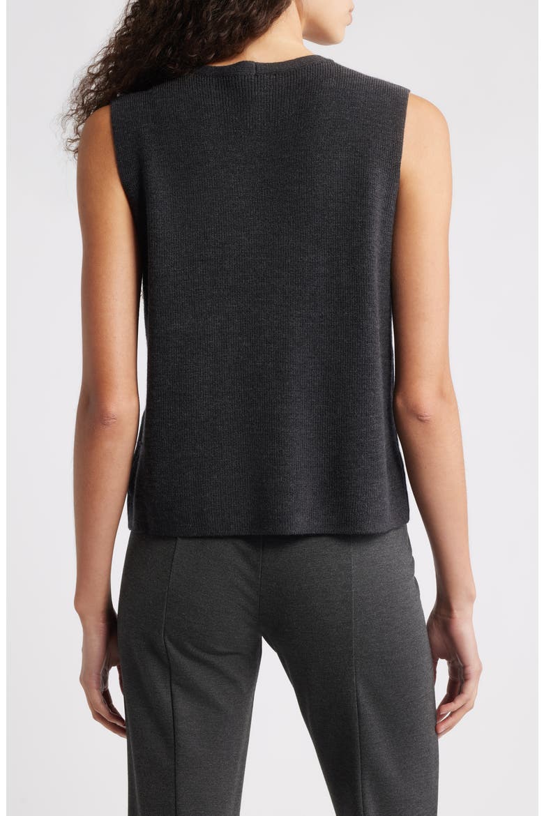 Wool Vest, Alternate, color, CHARCOAL