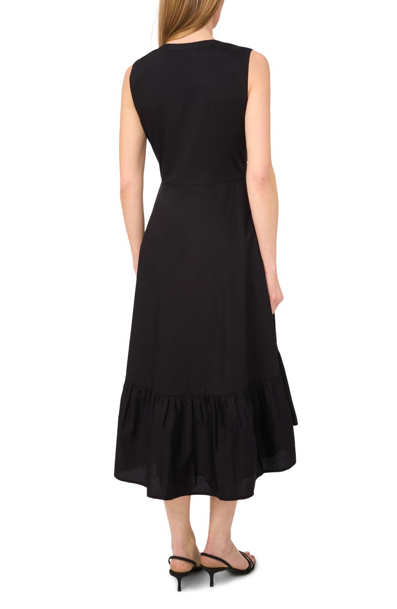 Halogen<sup>®</sup> Tie Front Cotton Midi Sundress, Alternate, color, 