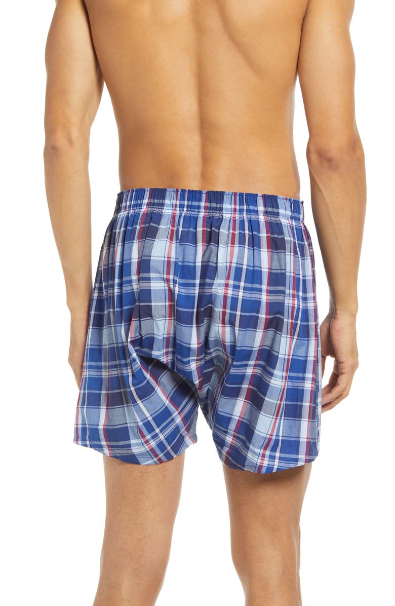 Polo Ralph Lauren Assorted 3-Pack Woven Cotton Boxers, Alternate, color,